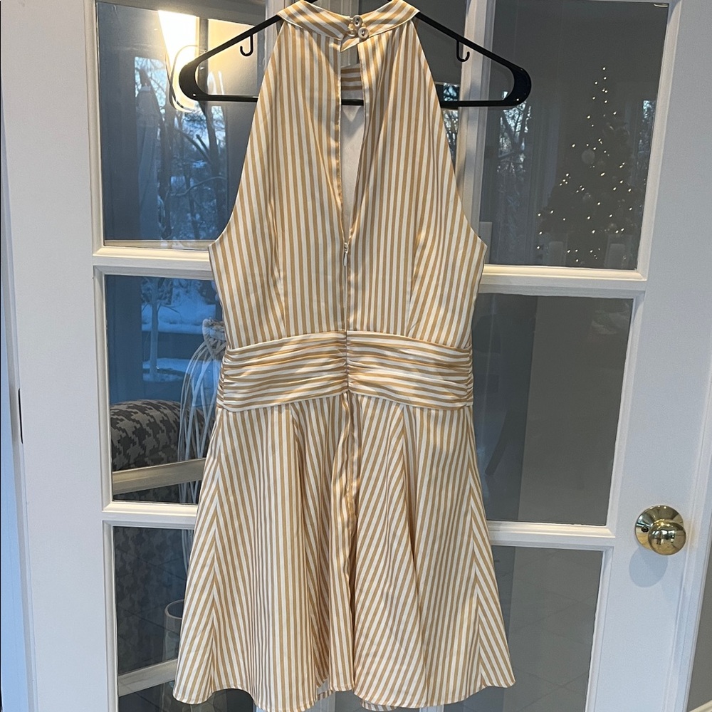 C/MEO Collective Yellow Striped Dress - Picture 4 of 4